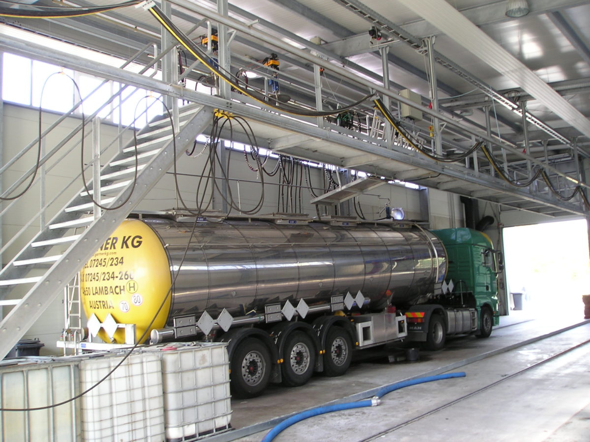 EnviCare Verfahrenstechnik Tankwaschanlage Tankreinigung Abwasser